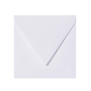 25 envelopes 4,33 x 4,33 in 120 gsm - white