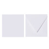 25 envelopes 4,33 x 4,33 in 120 gsm - white