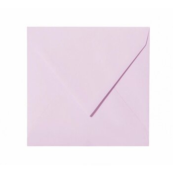 25 enveloppes 110 x 110 mm 120 g / m² - lilas intensif