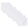 Enveloppes carrées 140x140 mm en blanc avec de la colle humide