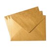 Mini envelopes 2,05 x 2,79 in, 120 g / m² gold