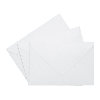 Mini envelopes 2,05 x 2,79 in, 120 g / m² white