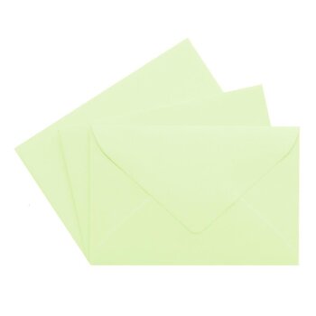 Enveloppes 52 x 71 mm vert clair 120g