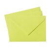 Mini enveloppes 52 x 71 mm, 120 g / m² vert pomme