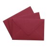 Mini Briefumschläge 52 x 71 mm, 120 g/m² Bordeaux