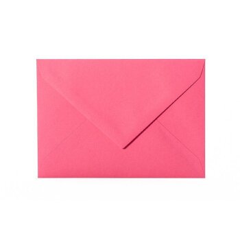 25 Umschläge Mini (52 x 71 mm) nassklebend 120 g/qm in Pink