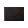 25 Umschläge Mini (52 x 71 mm) nassklebend 120 g/qm in Schwarz