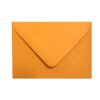 25 Umschläge Mini (52 x 71 mm) nassklebend 120 g/qm in Leuchtorange