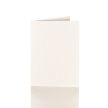 Folding cards 3.94 x 5.91 in 240 g / sqm 50 ivory