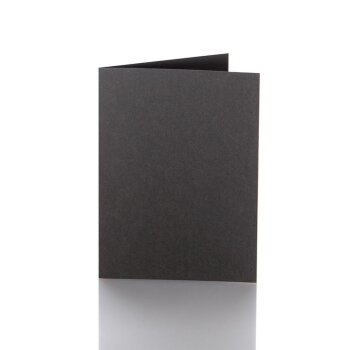 Folding cards 4.72 x 6.69 in - black