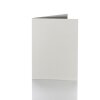 Faltkarte 12x17 cm 240 g/qm 25 Stück in Grau