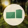 Envelopes C6 + folding card 3.94 x 5.91 in - dark green