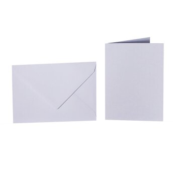 25 enveloppes colorées C6 + carte pliante 10x15 cm...