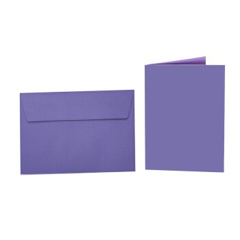 25 enveloppes colorées B6 avec bandes...