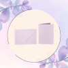 coloured envelopes C5 + folded cards 15x20 cm  lilac