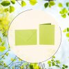 25 colouredr envelopes C5 + folded cards 15x20 cm  apple-green