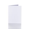 Tarjetas plegables 15x20 cm - blanco
