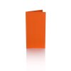 Folding cards 3.94 x 7.87 in - orange