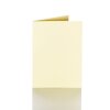 Cartoncini pieghevoli 12x17 cm - giallo tenue