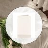 25 Faltkarten 100 x 150 mm /A6  für DIN C6 Briefumschläge in Elfenbein