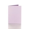 25 Faltkarten 100 x 150 mm /A6  für DIN C6 Briefumschläge in Flieder