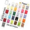 25 Faltkarten 100 x 150 mm 240 g/qm für DIN C6 Briefumschläge 09 Pink
