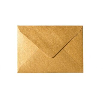 Envelopes DIN B6 (4,92 x 6,93 in) - gold wet adhesive