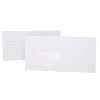 Envelopes DIN long 4,33 x 8,66 in with window and...