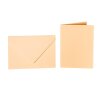 Envelopes C5 + folding card 5.91 x 7.87 in - gold-yellow