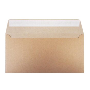 50 Briefumschläge aus Kraftpapier Vintage...