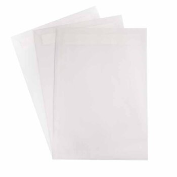 100 Transparente Briefumschläge DIN C4 (229 x 324...