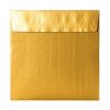 Briefumschläge 155 x 155 mm mit Haftstreifen 120 g/qm in 88 Gold