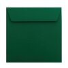 25 Briefumschläge 170 x 170 mm, 120 g/m²  Dunkelgrün