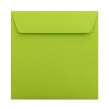25 Briefumschläge 170 x 170 mm, 120 g/m²  Apfelgrün
