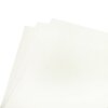 10 Bütten Karten einzeln Format: Diplomat 113 x 175 mmweiß,  halbmatt,240 g/m²