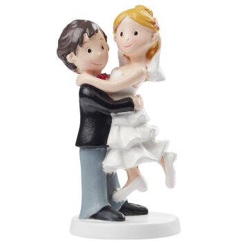Tortendeko Dekofigur Hochzeitspaar 10 cm  3870444