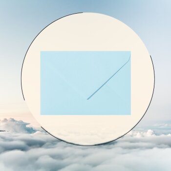 25 enveloppes C5 162 x 229 mm bleu clair