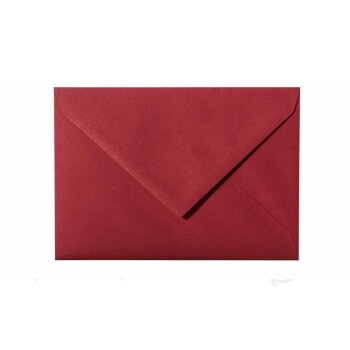 25 envelopes C5 6.37 x 9.01 in Bordeaux