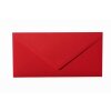 25 envelopes each with triangular flap Din long 4.33 x 8.66 in wine red