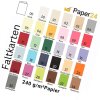 Color choice - folding cards 4,72 x 6,69 in 240 g / sqm 25 pieces