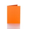 Carte pliante 12x17 cm 240 g / m² 25 pièces en orange