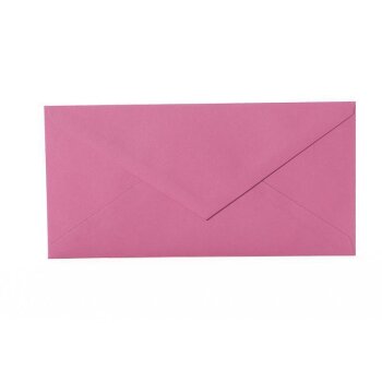 Enveloppes DIN longues - 11x22 cm - violet avec rabat...