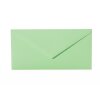 Sobres DIN largos - 11x22 cm - verde claro con solapa triangular