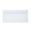 DIN long envelopes 4,33 x 8,66 in - transparent with adhesive strips