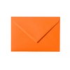 25 enveloppes C8 57x81 mm orange
