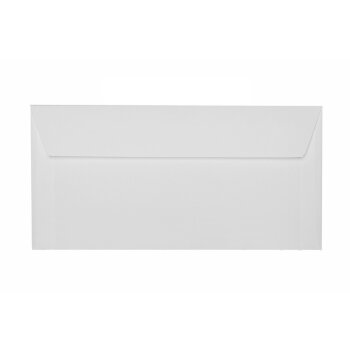 Briefumschläge DIN lang haftklebend 110 x 220 mm 120 g/m² 25 Stück in Grau