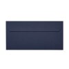 25 sobres DIN largos con tiras adhesivas (sin ventana) 11x22 cm azul oscuro
