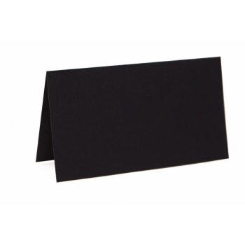 je 25 farbige Blanko Tischkarten, Platzkarten 5x9 cm in...
