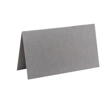 je 25 farbige Blanko Tischkarten, Platzkarten 5x9 cm in...