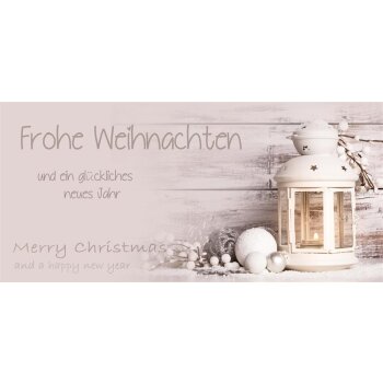 Weihnachtspostkarte (12) DIN lang